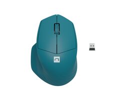 Natec Siskin 2 Blau / Kabellose optische Maus / 1600 DPI / 2,4 GHz / BT / 3 Tasten