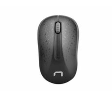 Natec Toucan schwarz / kabellose optische Maus / 1600 DPI / 2,4 GHz / 3 Tasten