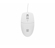 Natec Ruff 2 weiß / kabelgebunden / 1000 dpi / USB / 3 Tasten