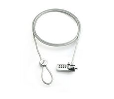 Natec Lobster / Kabel-Zahlenschloss für Laptops / 4-stellige Zahlenkombination / 1,8 m