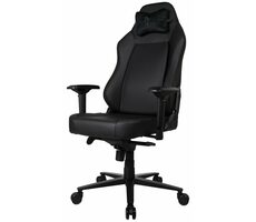 Arozzi Primo Premium schwarz / Gamingstuhl / 130,5 - 140,5 cm / Belastbarkeit 145 kg / Leder