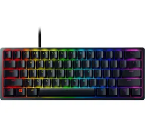 Razer Huntsman Mini Rot schwarz / Gaming-Tastatur / mechanisch / kabelgebunden (USB-C) / Schalter Razer Optical Switches / US