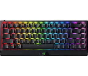 Razer BlackWidow V3 Mini HyperSpeed Yellow Switch Phantom Ed Black / Gaming-Tastatur / Mechanisch / BT / Razer Yellow