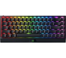 Razer BlackWidow V3 Mini HyperSpeed Yellow Switch US Schwarz / Gaming-Tastatur / Mechanisch / BT / Razer Yellow Switches