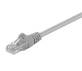 Goobay 68377 CAT 5e Patchkabel U/UTP 5 m grau