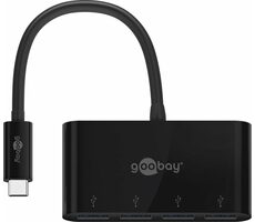 Goobay 61073 4-Port-Adapter / 1x USB-C M auf 4X USB-A F