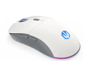 Endorfy GEM PLUS Wireless weiß / Kabellose Maus / optisch / 26000 dpi / 6 Tasten / RGB / USB / 1,6 m