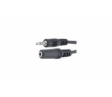 Goobay 50090 Audio-Verlängerungskabel 3-poliger 3,5-mm-Klinkenstecker 5 m