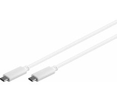Goobay 67194 Verbindungskabel USB-C 3.1 gen.1 M 1 m weiß