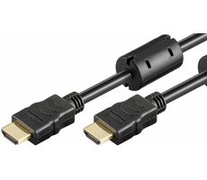 Goobay 31911 High Speed HDMI Kabel mit Ethernet 10 m schwarz