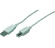 LogiLink CU0009 USB-A 2.0 (M) - USB-B (M) Kabel 5 m