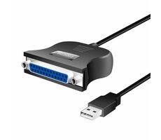 LogiLink UA0054A USB-A 2.0 (M) - DB25 (F) Kabel 1,8 m