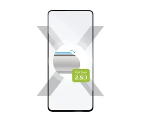 FIXED Full-Cover Panzerglas Schutzfolie für Xiaomi Redmi Note 12 Pro+ 5G schwarz / Verklebung über das gesamte Display
