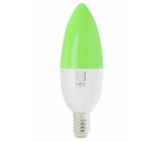 Immax NEO SMART LED-Glühbirne E14 6W RGB+CCT Farbe und Weiß / dimmbar / WLAN / TUYA
