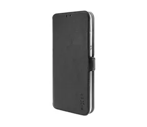 FIXED Topic Slim Book-Type Hülle für Motorola Moto E32s Schwarz