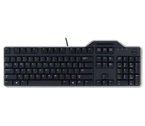 DELL KB-813 CZ/SK schwarz / Tastatur / CZ/SK / Chipkartenleser / USB / 1,8 m