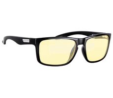 Gunnar Büro-/Gaming-Brille INTERCEPT Onyx - bernsteinfarbene Gläser / BLF 65 / Gunnar Fokus