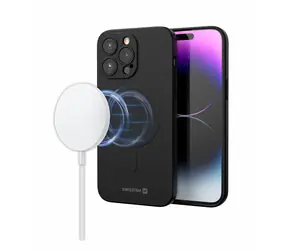 Swissten SOFT JOY MagStick Case für Apple iPhone 11 Pro schwarz