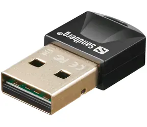 Sandberg USB Bluetooth 5.0 Adapter / USB 2.0 / Mini-Dongle / Bluetooth 5.0