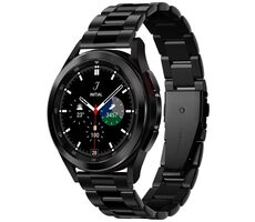 Spigen Modern Fit Armband für Samsung Galaxy Watch 4/Watch Classic 4/Watch 3 41 mm/Watch Active 1/2 Schwarz