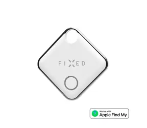 FIXED SMART Tracker-Tag mit Apple Find My-Unterstützung weiß / SMART Tracker für iOS / BT 5.0 / 1x CR2032 / IP66