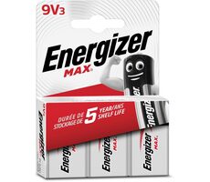 Energizer MAX 9V 3er-Pack Alkaline / 3St 