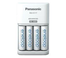 Panasonic BQ-CC17 Eneloop SMART Ladegerät + 4X AA 2000 mAh / Ni-MH / 4 Stk
