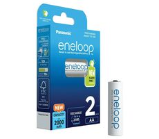 Panasonic Eneloop Akku AA 2000 mAh 2 Stück / Ni-MH / Blister