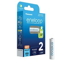 Panasonic Eneloop Akku AAA 800 mAh 2 Stück / Ni-MH / Blister
