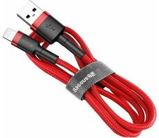 Baseus CALKLF-B09 Kabel USB-A (M) - Lightning (M) 1 m rot