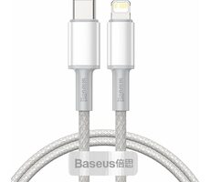 Baseus CATLGD-A02 Kabel USB-C (M) - Lightning (M) 2 m weiß / 20W