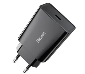 Baseus CCFS-SN01 Schnellladeadapter schwarz / USB-C / 20W