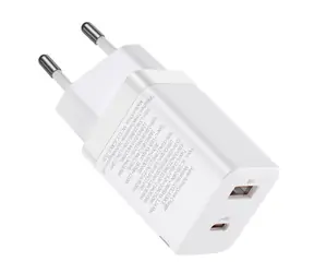 Baseus CCSUPP-E02 Schnellladeadapter weiß / USB-A / USB-C / 30W