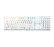 Razer Deathstalker V2 Pro Weiß / Kabellose Gaming-Tastatur / Mechanisch / USB-C / BT / Razer Optical Purple / US 