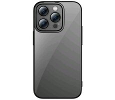 Baseus ARMC021101 Glitzerhülle für Apple iPhone 14 Pro Max schwarz / + gehärtetes Glas
