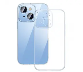 Baseus ARJB010002 Crystal Cover für Apple iPhone 14 PLUS klar / + gehärtetes Glas