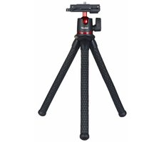 Rollei Monkey Pod 2 Stativ kompakt schwarz / Tragkraft 2 kg / Ausgefahren 29 cm 