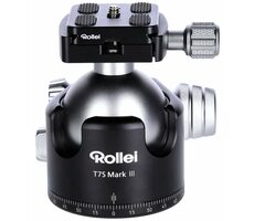 Rollei T7S Mark III Kugelkopf für Stativ / Belastbarkeit bis 26 kg / Gewinde 1/4" 