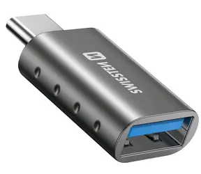 Swissten OTG-Adapterreduzierung USB-C - USB-A (M/F)