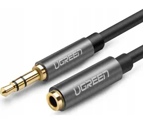 Ugreen AV118 Verlängerungskabel 3,5 mm Klinke (MF) 2 m schwarz