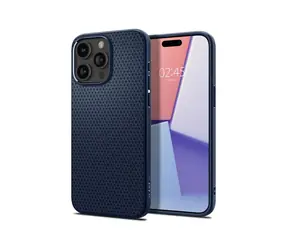 Spigen Liquid Air Schutzhülle für Apple iPhone 15 Pro Max blau