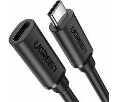 Ugreen Kabel USB-C 3.1 Gen.2 (M) - USB-C 3.1 Gen.2 (F) 1 m schwarz / 4K / 100W
