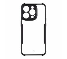Tactical Quantum Stealth Cover für Apple iPhone 15 Pro klar-schwarz