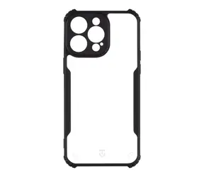Tactical Quantum Stealth Cover für Apple iPhone 15 Pro Max klar-schwarz