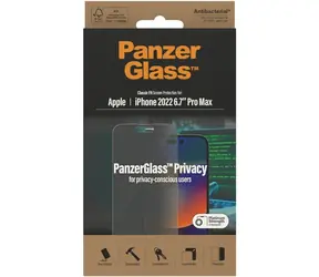 PanzerGlass Privacy AB Panzerglas für Apple iPhone 14 Pro Max klar