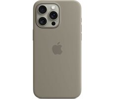 Apple Silikonhülle mit MagSafe für iPhone 15 Pro Max Tongrau