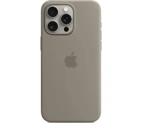 Apple Silikonhülle mit MagSafe für iPhone 15 Pro Max Tongrau