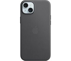 Apple Cover aus FineWoven Stoff mit MagSafe für iPhone 15 PLUS schwarz