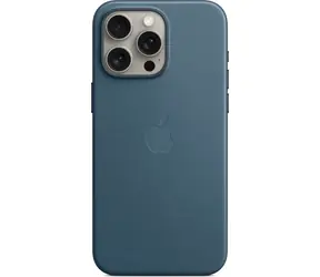 Apple FineWoven Stoffhülle mit MagSafe für iPhone 15 Pro Max Pacific Blue