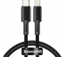 Baseus CATLGD-01 Kabel USB-C (M) - Lightning (M) 1 m schwarz / 20W